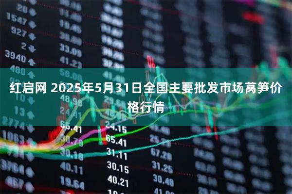红启网 2025年5月31日全国主要批发市场莴笋价格行情